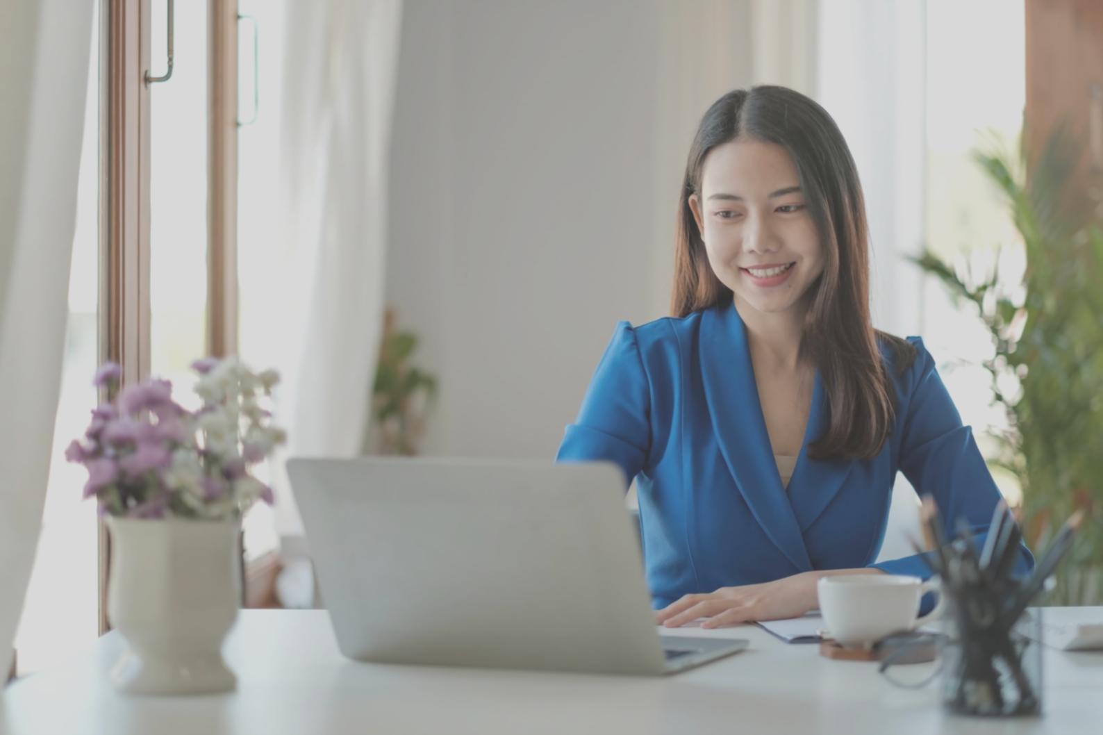 Collaborative team working on financial forecasting models